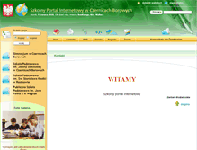 Tablet Screenshot of edukacja.czerniceborowe.pl